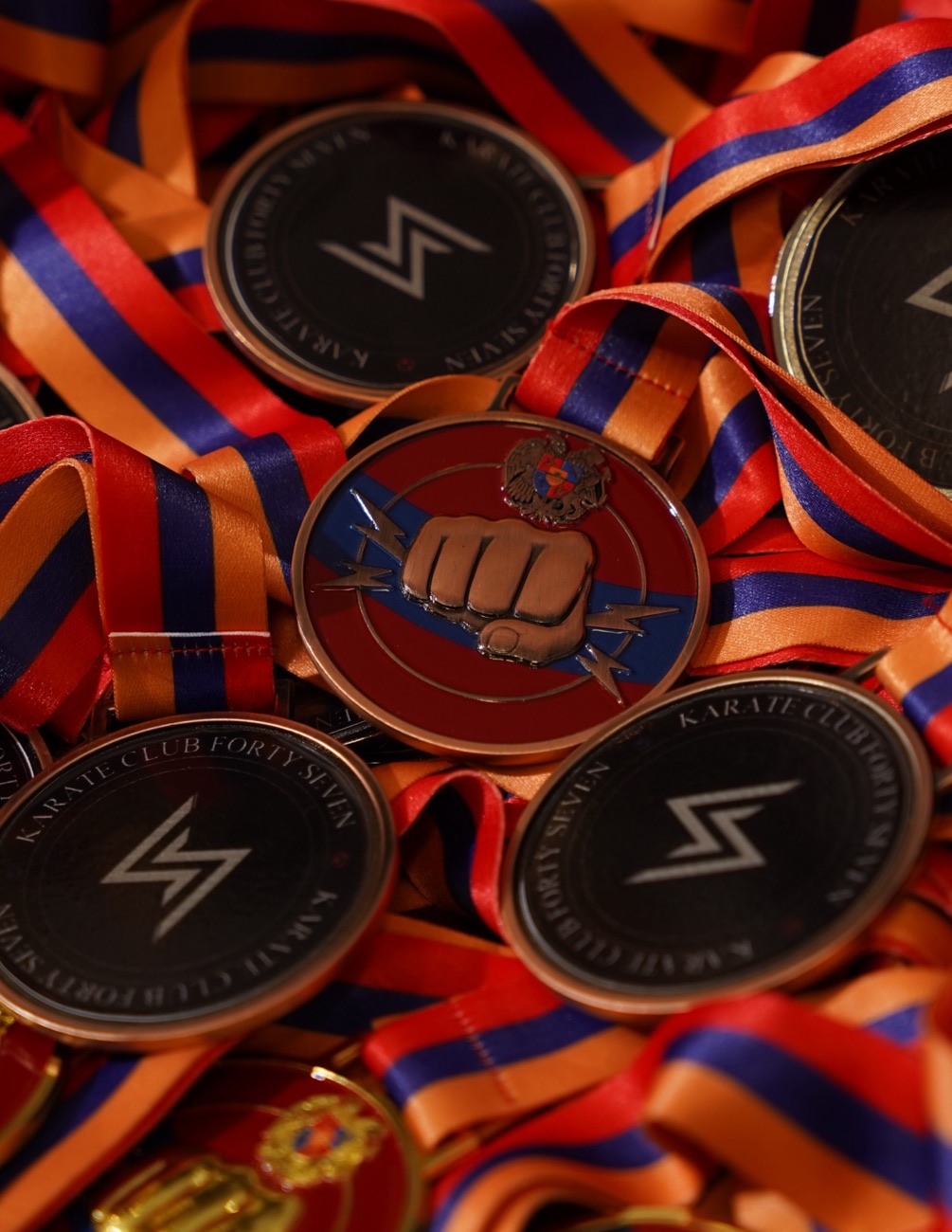 Karate Club 47 gold medals